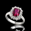 Anelli MANGANESE Gioielli | Anello Piccolo Rosso A381Ro "Princess"