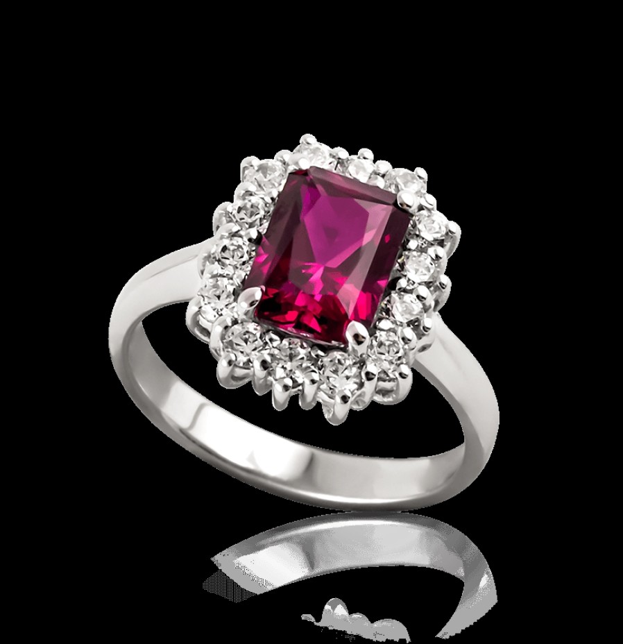 Anelli MANGANESE Gioielli | Anello Piccolo Rosso A381Ro "Princess"