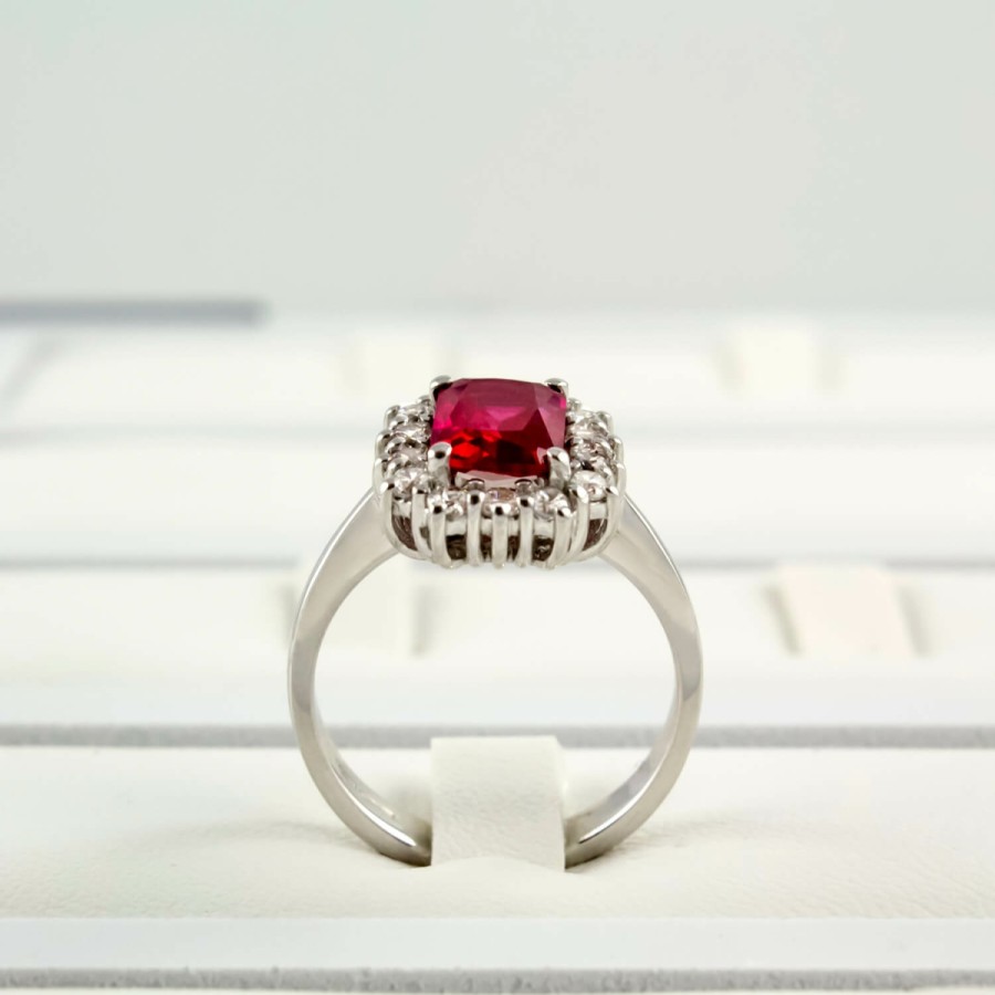 Anelli MANGANESE Gioielli | Anello Piccolo Rosso A381Ro "Princess"