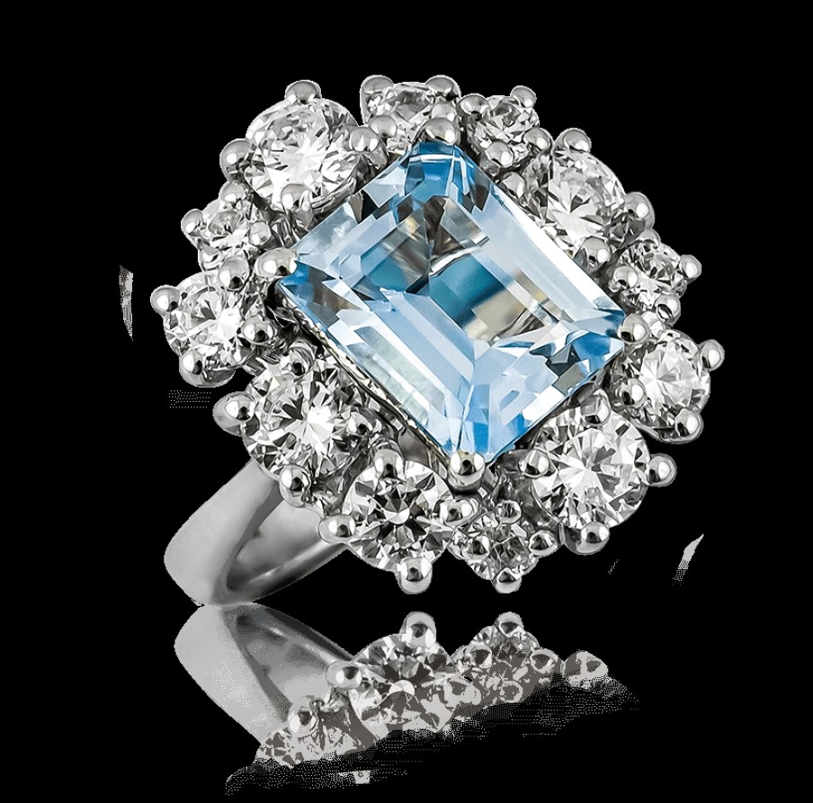 Anelli MANGANESE Gioielli | Anello Light Blue "Ghiaccio"